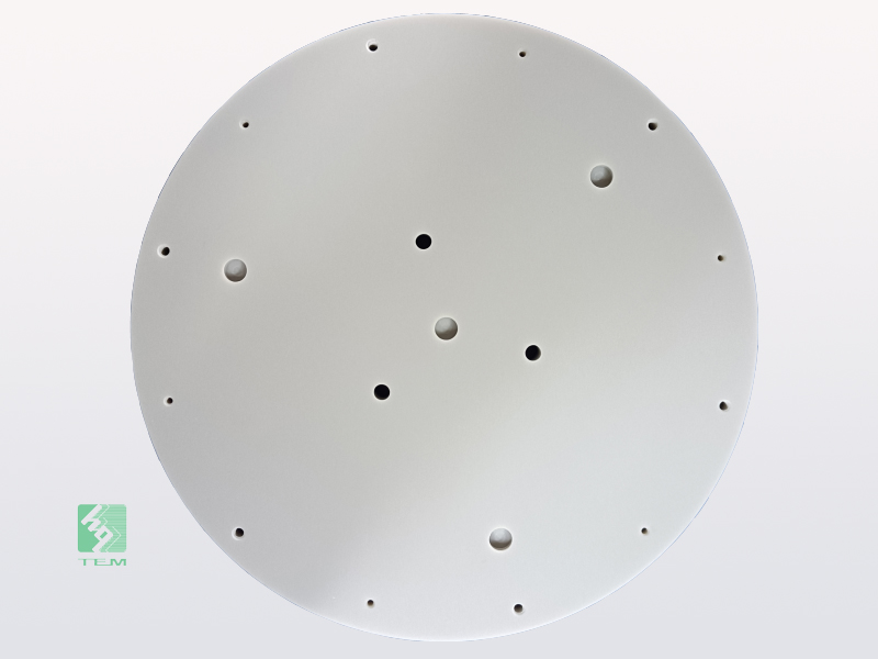 AlN substrate for electrostatic chucks